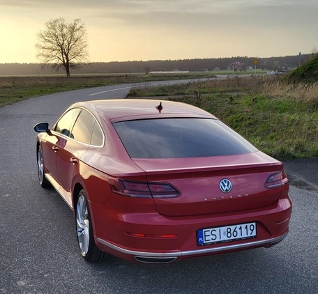 Volkswagen Arteon cena 120000 przebieg: 65021, rok produkcji 2019 z Warszawa małe 79